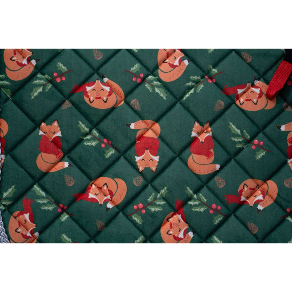 HKM Mantilla X-Mas Doma Clásica Verde Oscuro