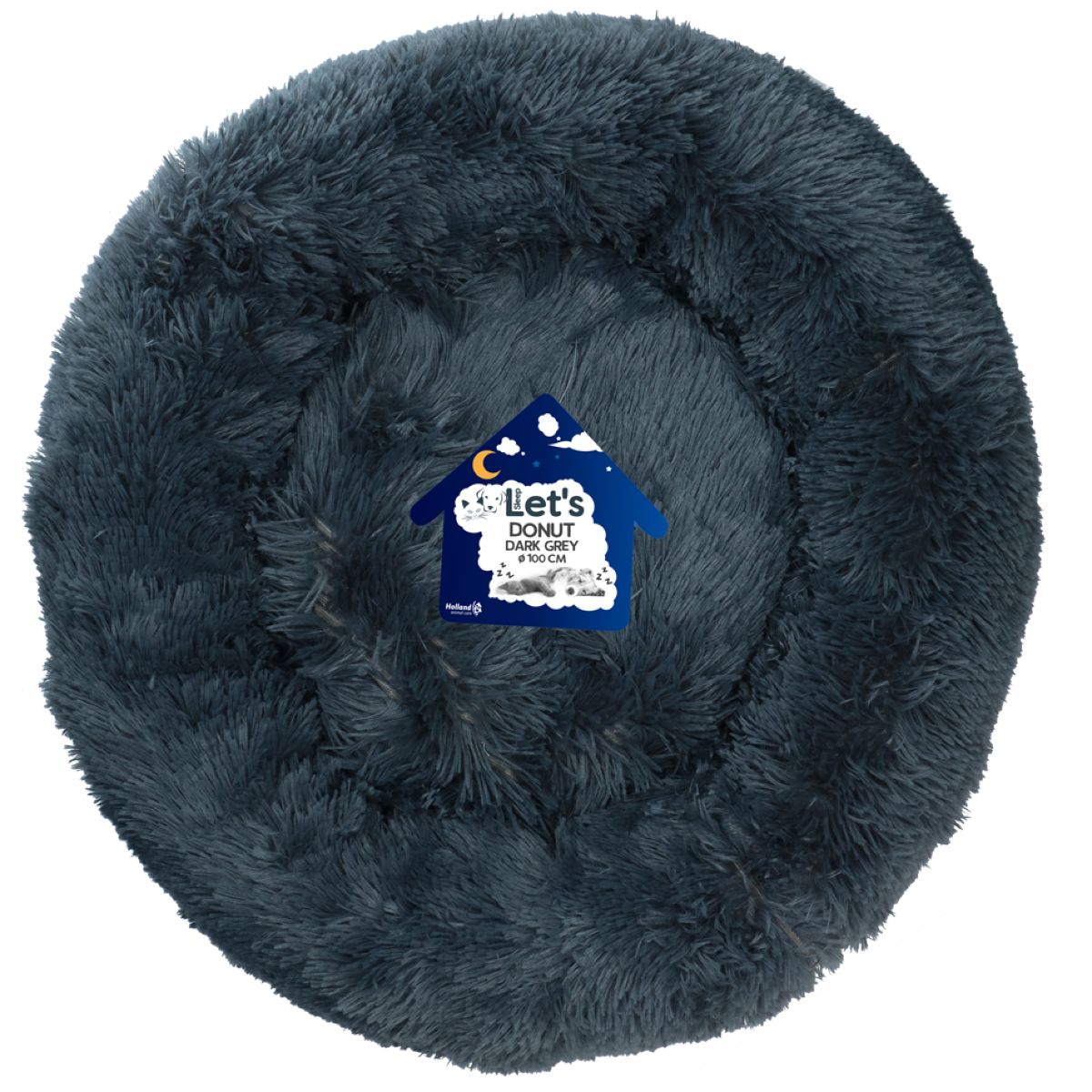 Let's Arrastrar donut Gris oscuro