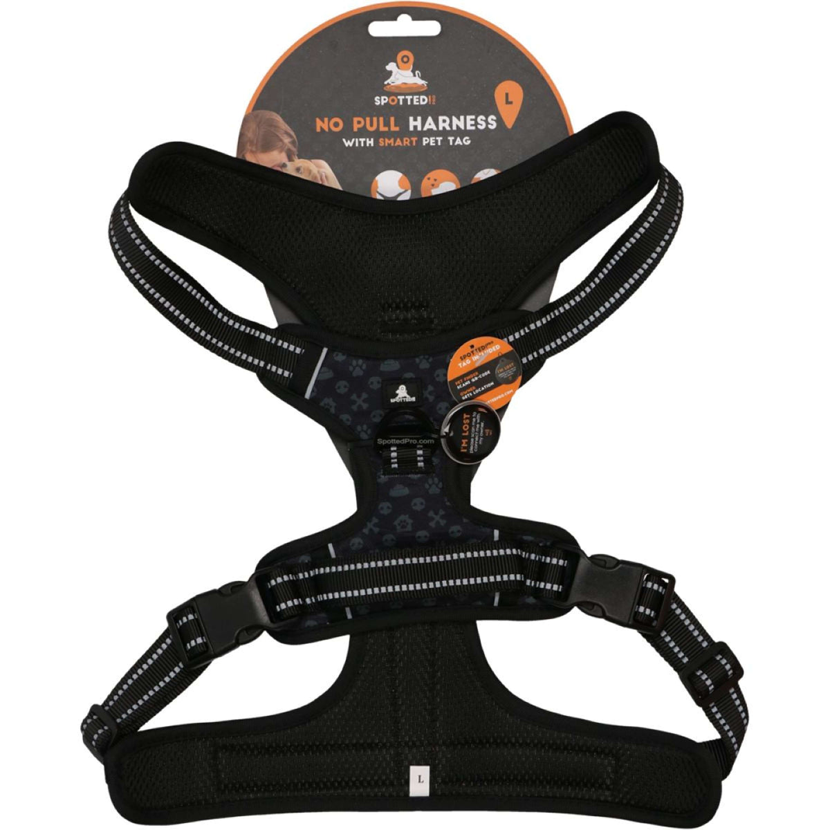 Spotted Pro! Arnés para Perro Antracita