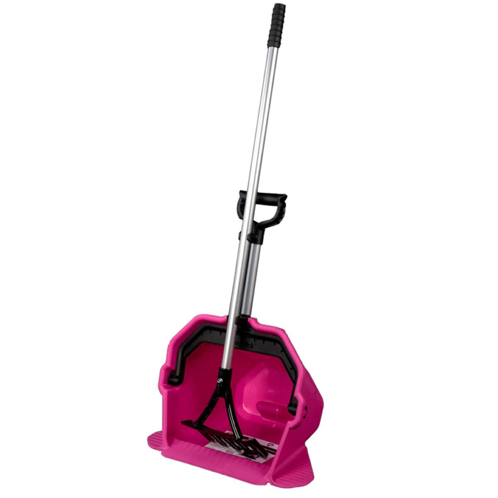 Hofman Recogedor de excrementos Quick Pick Completo Rosa