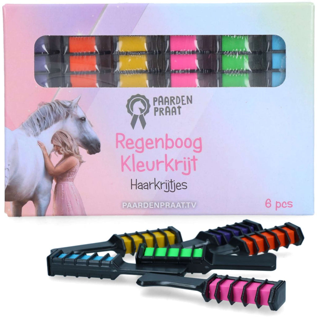 Paardenpraat tiza para el cabello