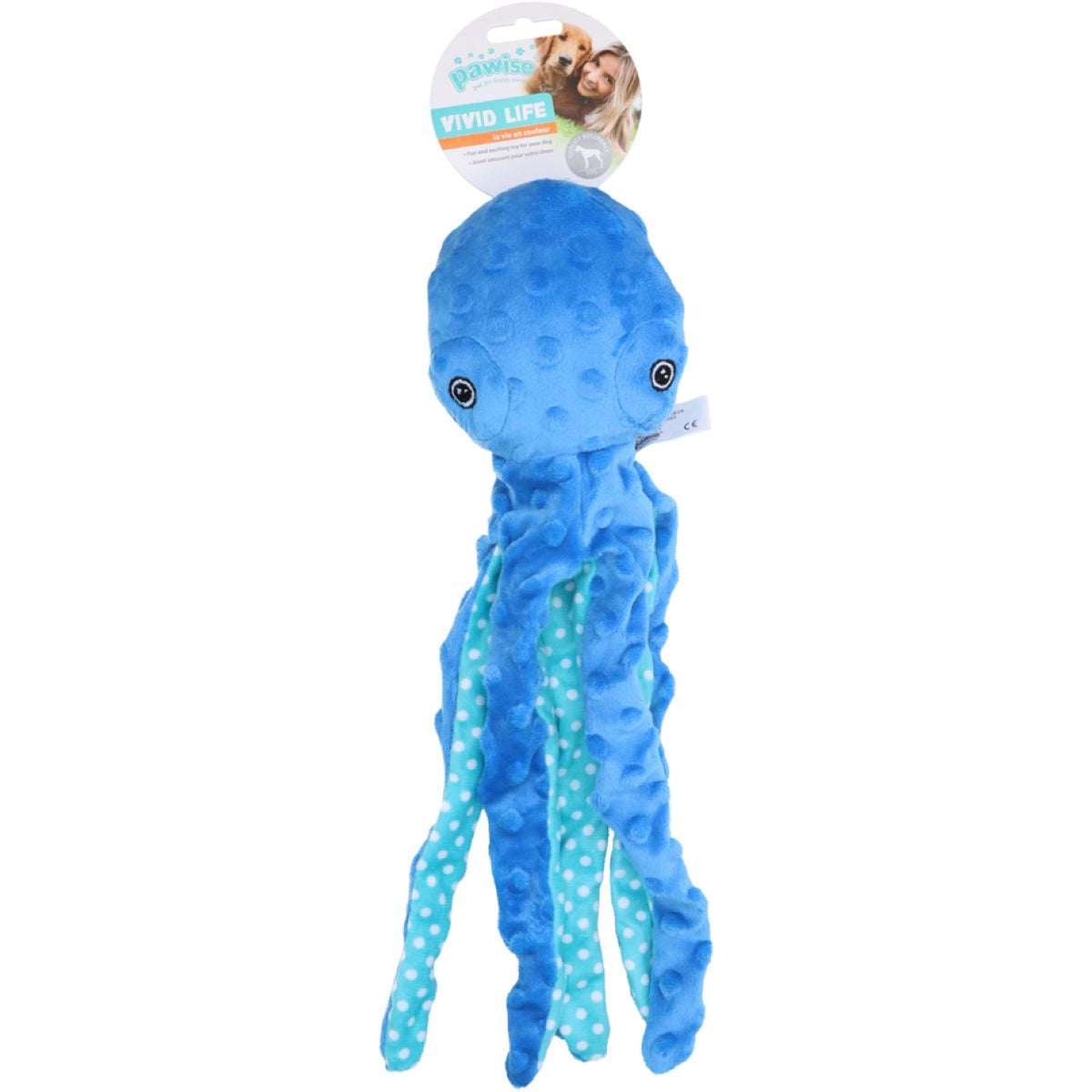 Pawise Juguete para Perro Plush Octopus Multicolor