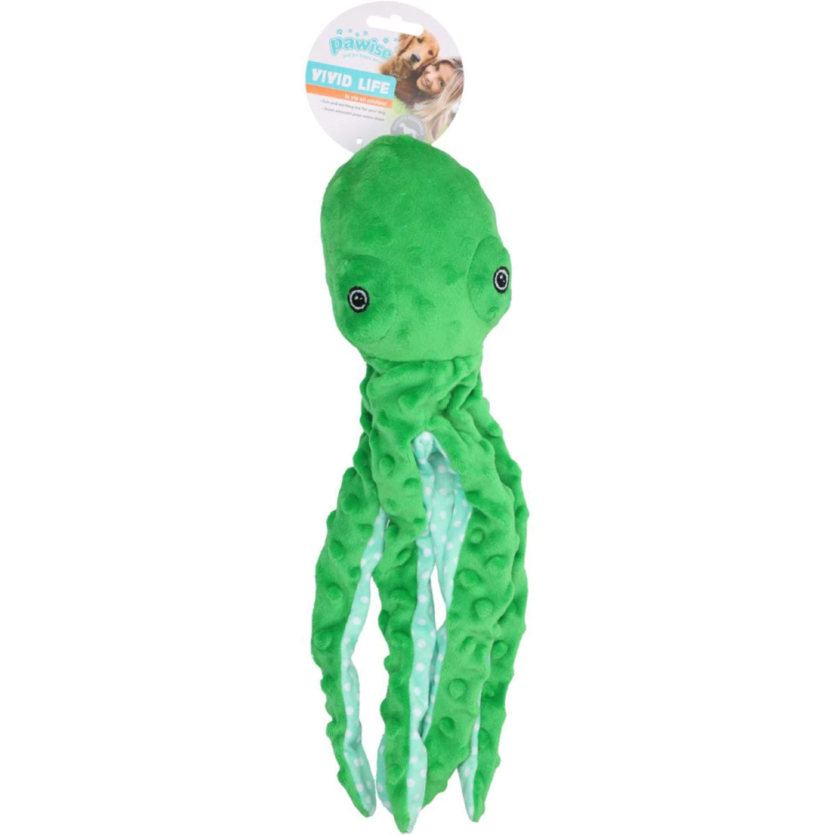 Pawise Juguete para Perro Plush Octopus Multicolor