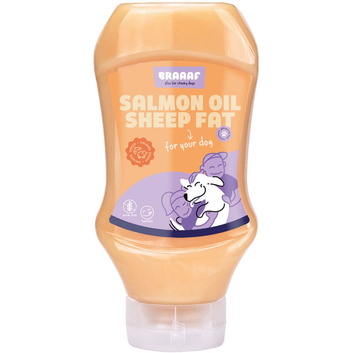 Braaaf Aceite de salmón / Grasa de oveja Duo