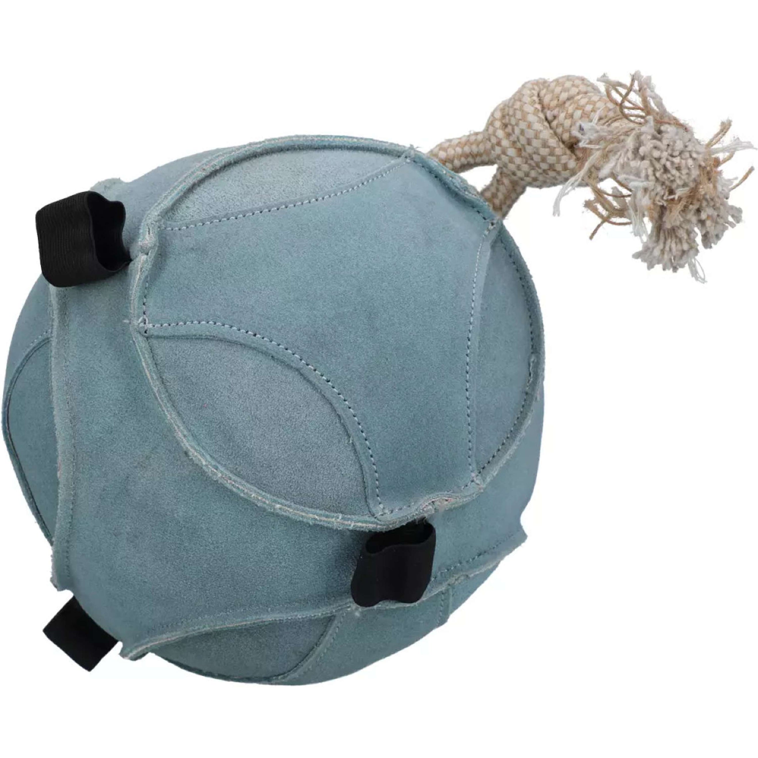 Excellent Pelota de juego divertida para caballos Suede Azul