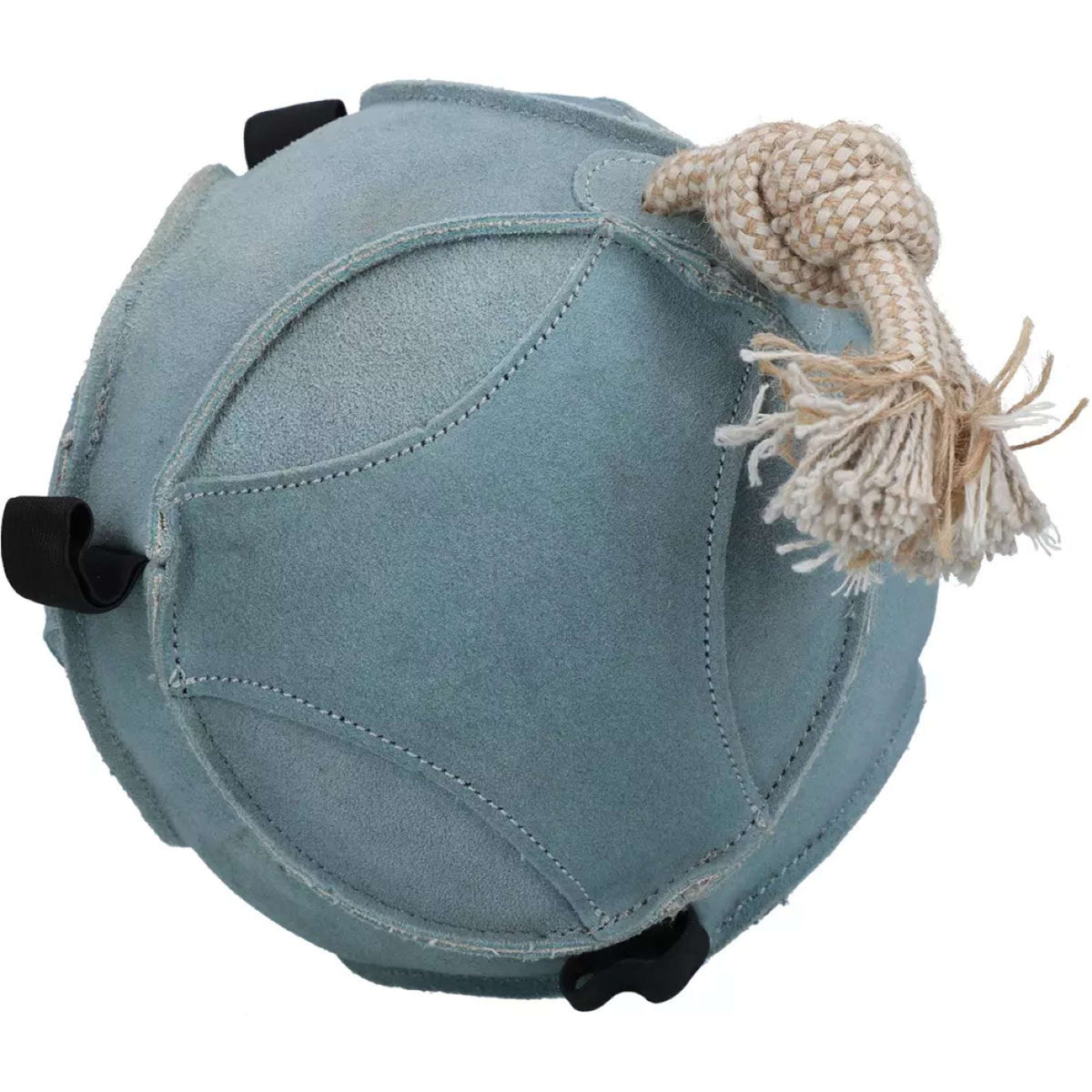 Excellent Pelota de juego divertida para caballos Suede Azul