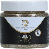 Excellent Brillo para Cascos Hi Gloss con Purpurina Oro