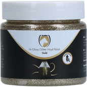 Excellent Brillo para Cascos Hi Gloss con Purpurina Oro