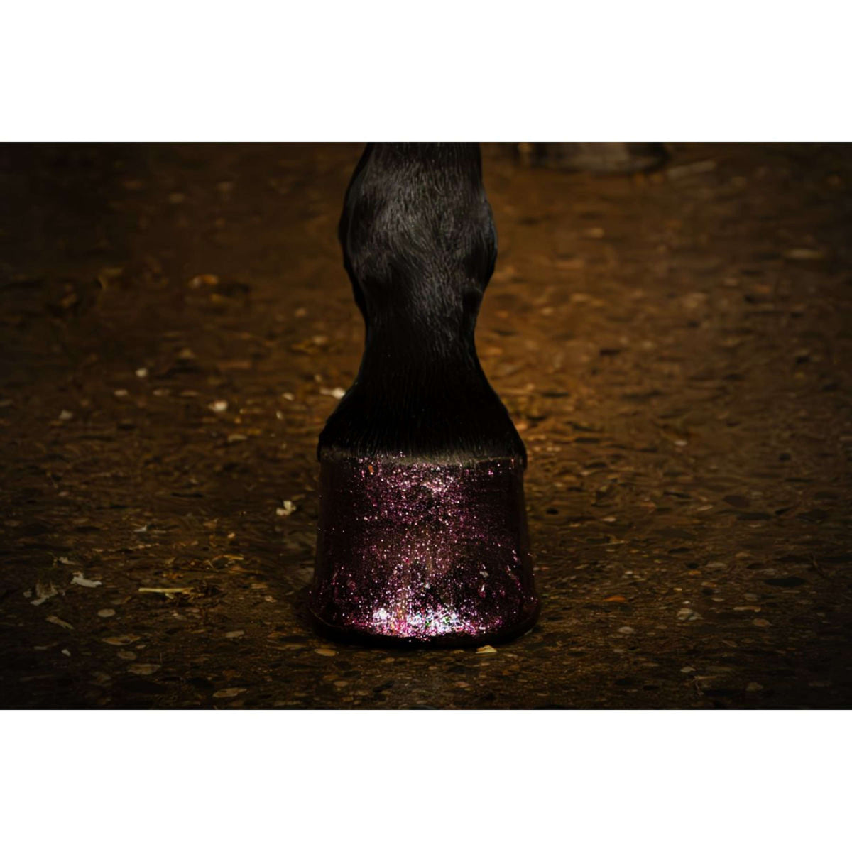 Excellent Brillo para Cascos Hi Gloss con Purpurina Rosa