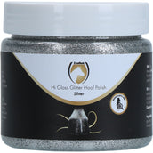 Excellent Brillo para Cascos Hi Gloss con Purpurina Plata