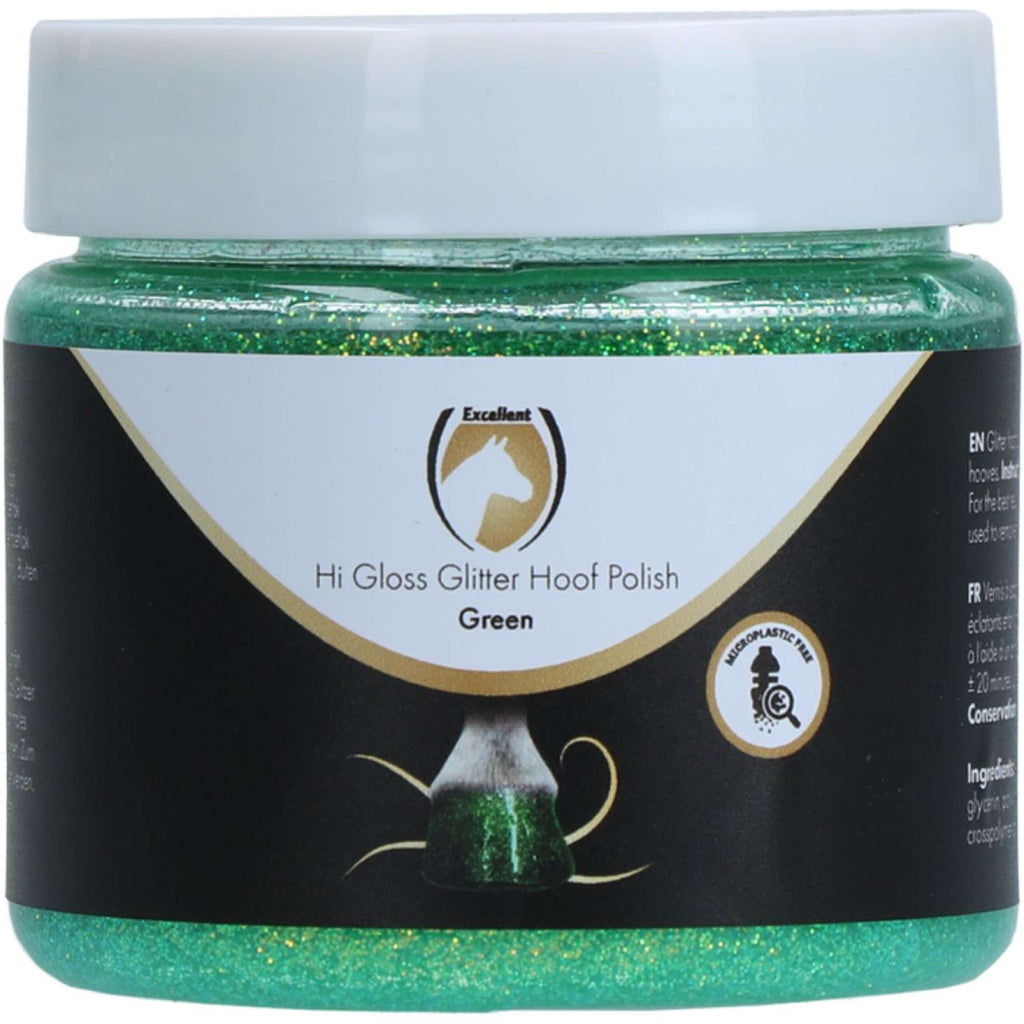 Excellent Brillo para Cascos Hi Gloss con Purpurina Turquesa