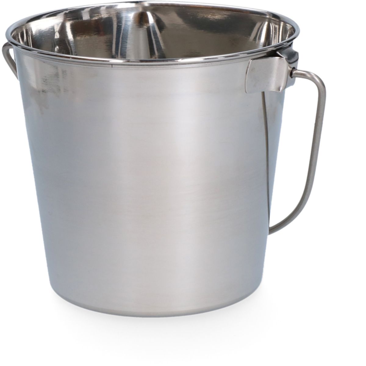 Agradi Cubo de Acero Inoxidable Lado Plano Acero inoxidable