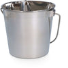 Cubo de Acero Inoxidable Lado Plano Acero inoxidable