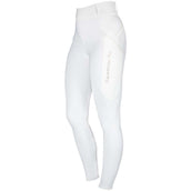 HORKA Legging de Equitación Momentum Blanco/Oro rosa