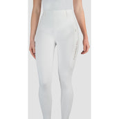 HORKA Legging de Equitación Momentum Blanco/Oro rosa