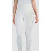 HORKA Legging de Equitación Momentum Blanco/Oro rosa