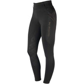 HORKA Legging de Equitación Momentum Negro/Oro rosa