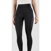 HORKA Legging de Equitación Momentum Negro/Oro rosa