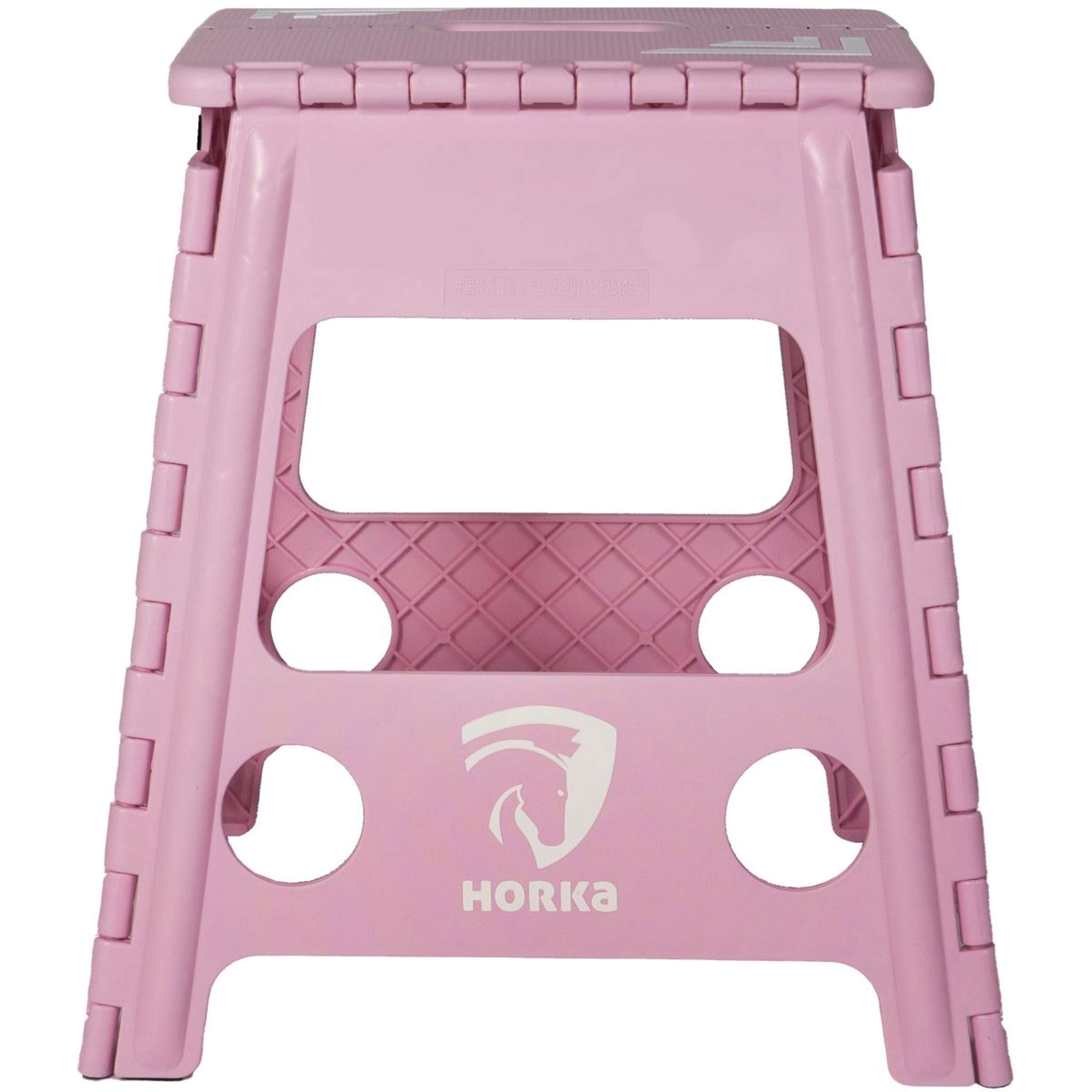 HORKA Taburete Get Up Plegable Rosa
