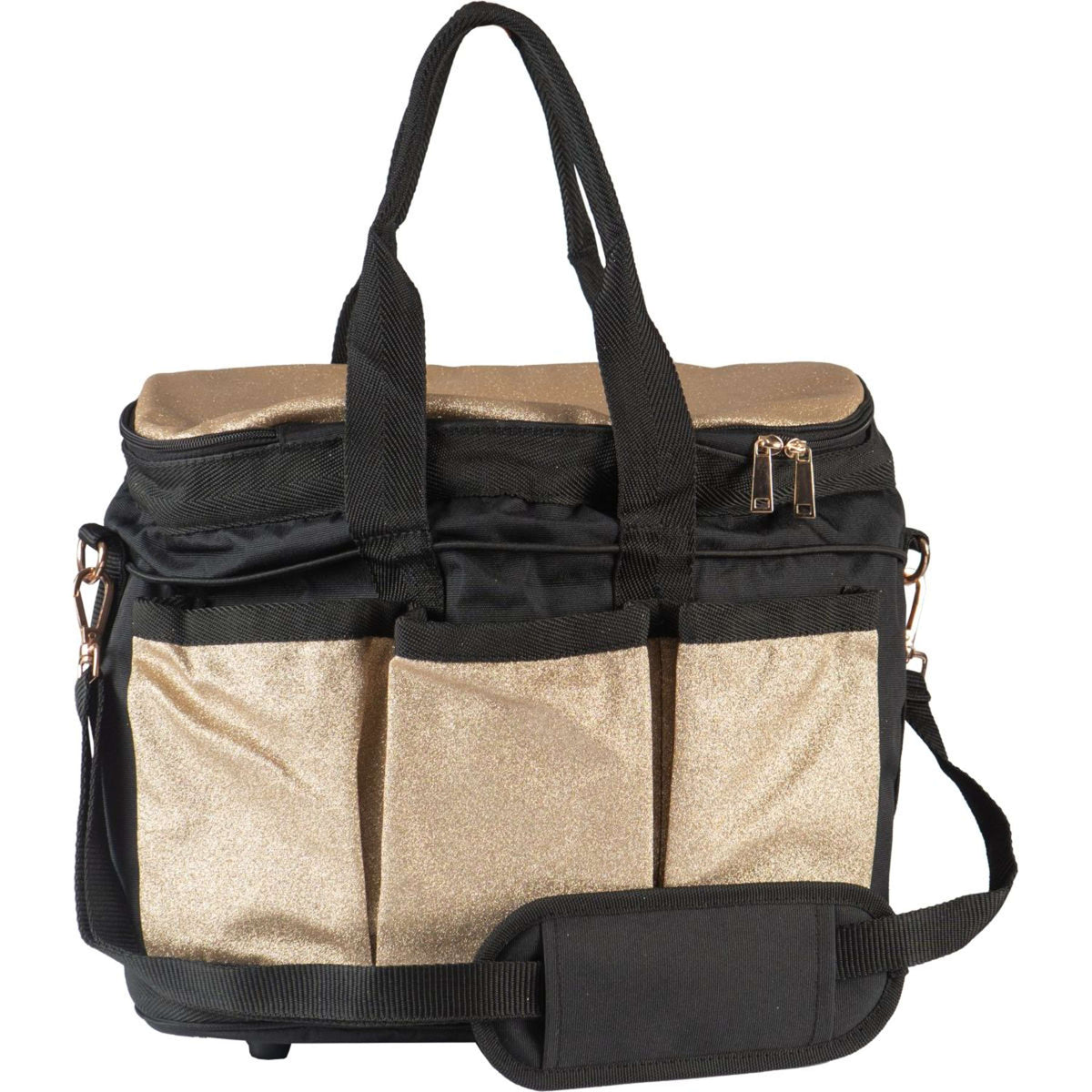 HORKA Bolsa de Limpieza Glitter Oro Rosa