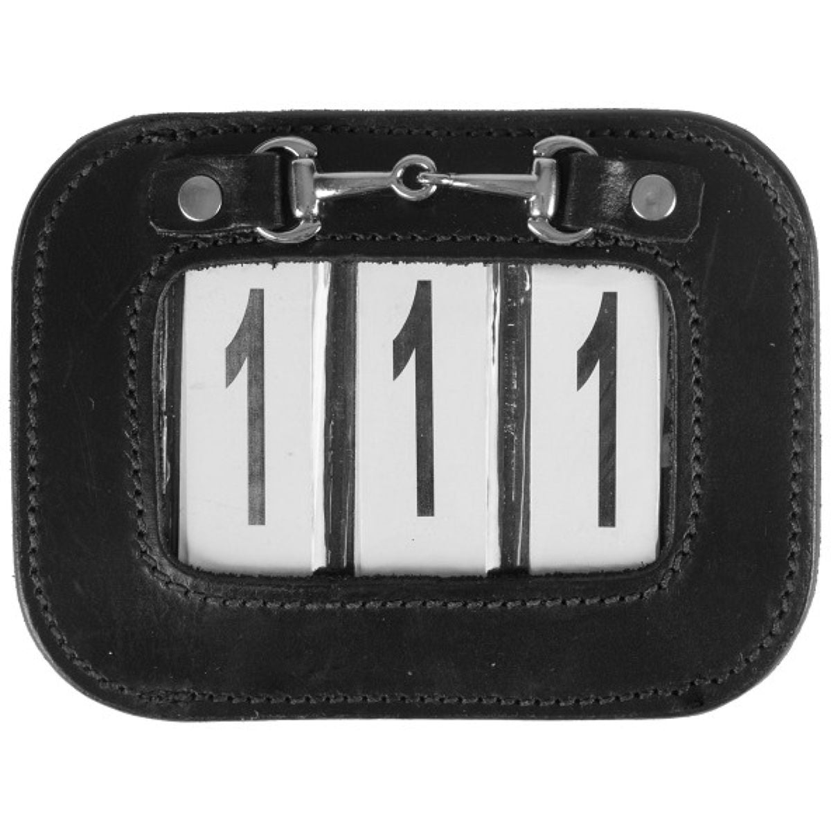 HORKA Números de Competición Leather Negro/Plata
