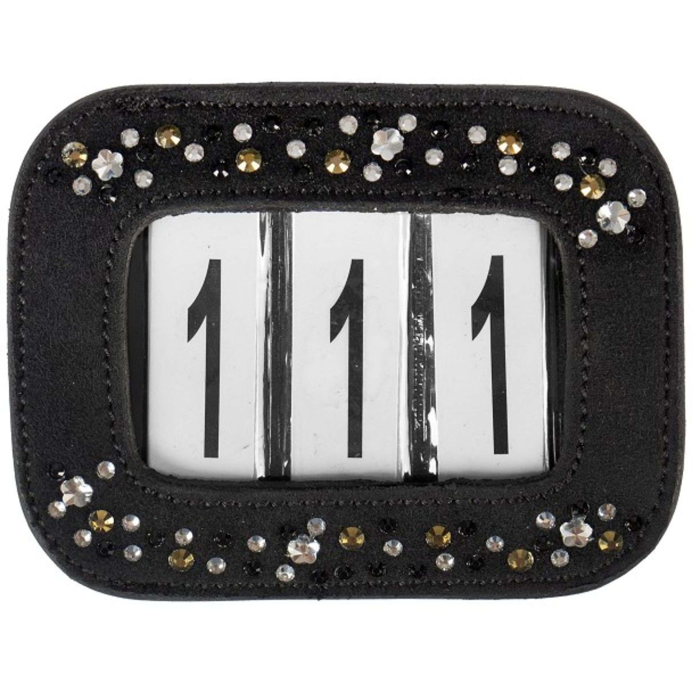 HORKA Números de Competición Leather Negro/Plata/Gris