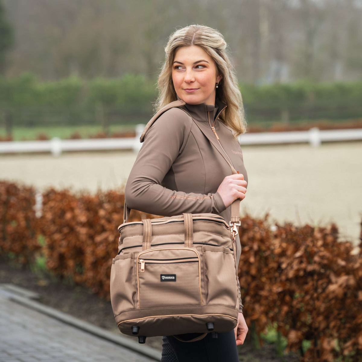 HORKA Bolsa de Limpieza Deluxe Cafe Marron