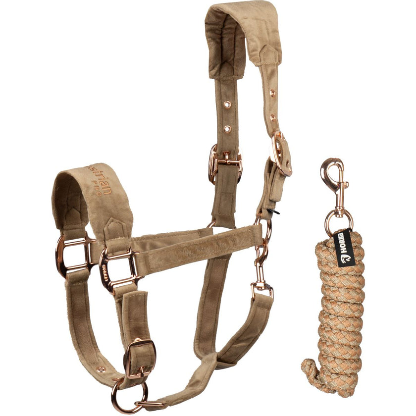 HORKA Juego de Cabestro Velvet Mokka