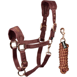 HORKA Juego de Cabestro Velvet Deep Ruby