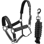 HORKA Juego de Cabestro Deluxe Negro/Plata