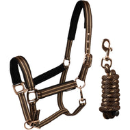 HORKA Juego de Cabestro Deluxe Chocolate oscuro