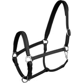 HORKA Cabezada Stockholm Leather Negro/Plata