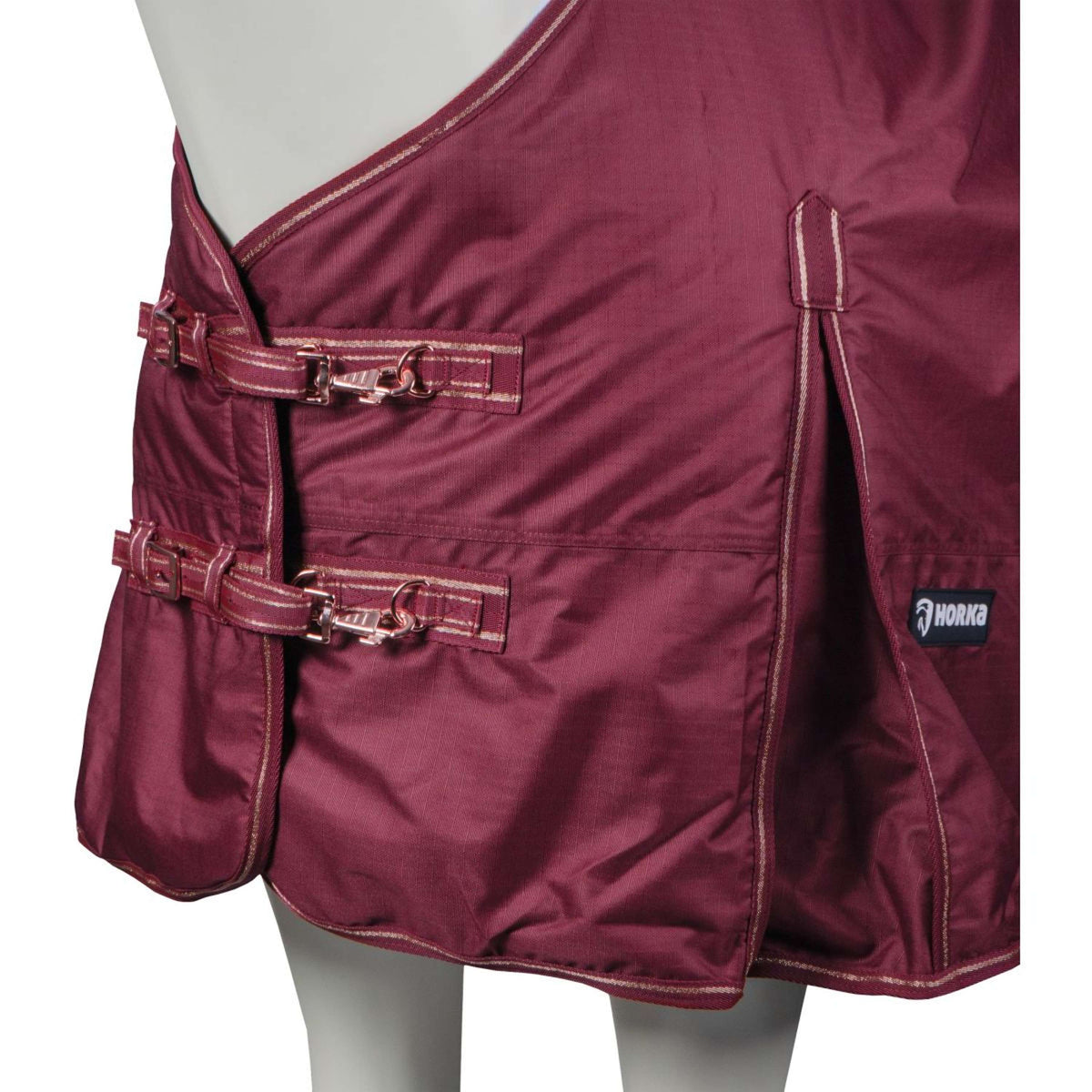 HORKA Alfombra de Exterior Dime 600D 200g Bordeaux