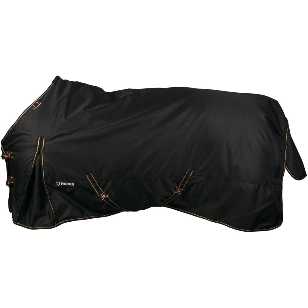 HORKA Alfombra de Exterior Dime 600D 200g Negro/Rosa