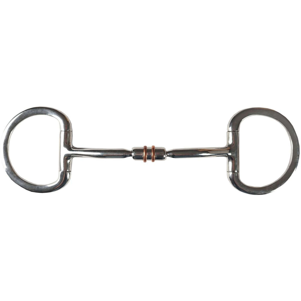 HORKA Bocado busto Rollo de Cobre Doble Articulación Acero inoxidable