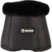 HORKA Botas de Campana Glitter Negro