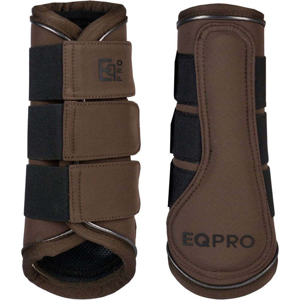 EQPRO Protectores de piernas Softshell Chocolate
