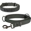 EQPRO Collar y Correa Softshell Shadow Steel