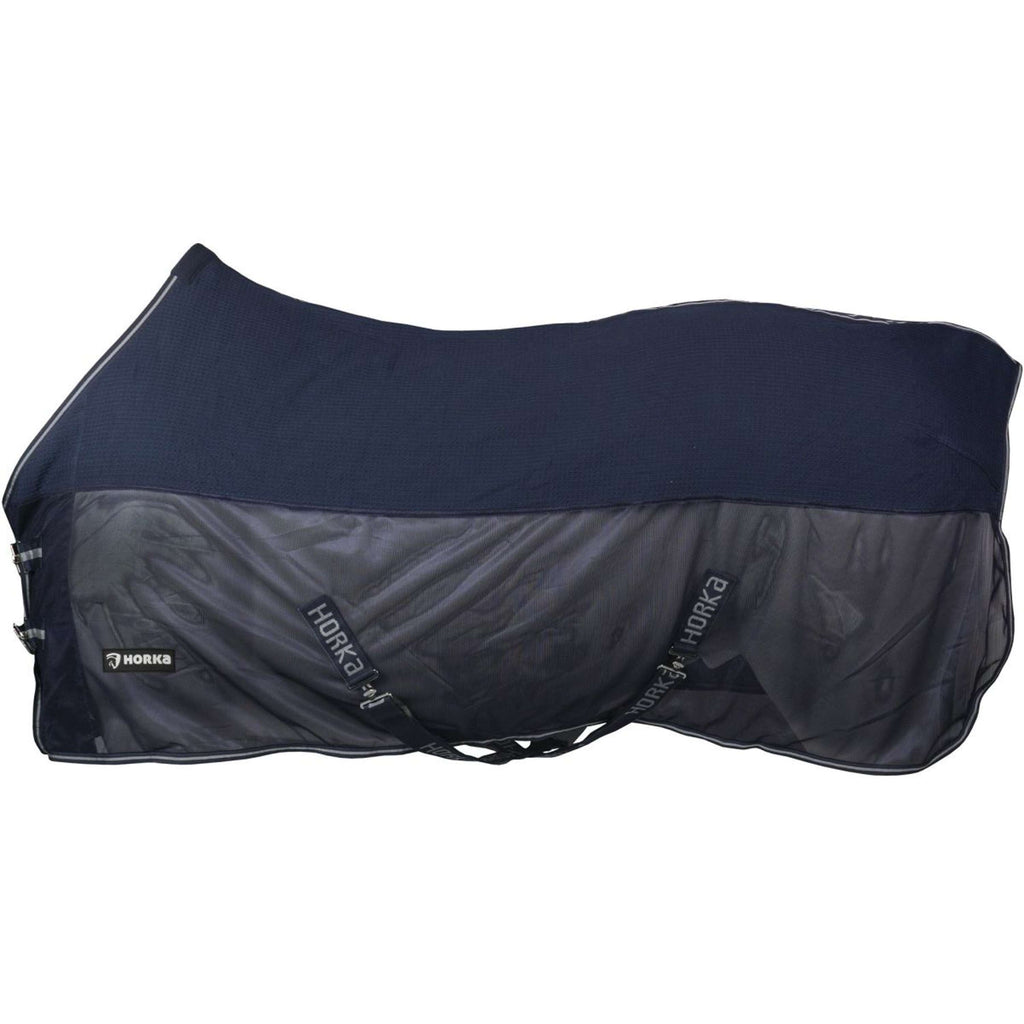 HORKA Manta para el sudor Combi Mesh Algodón gofrado Azul