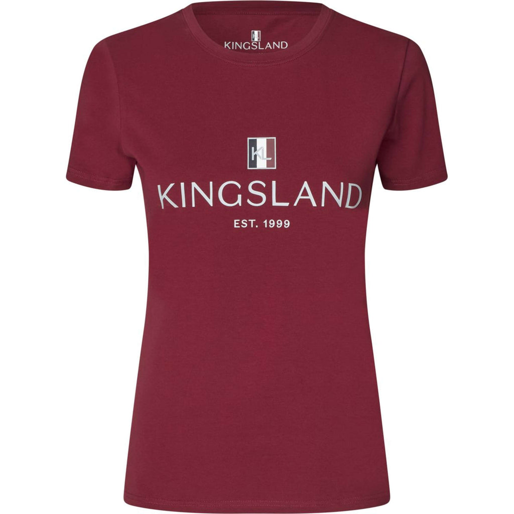 Kingsland Camiseta Classic Burdeos