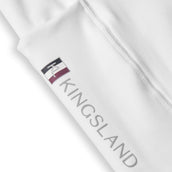 Kingsland Legging de Equitación Classic Full Grip Blanco