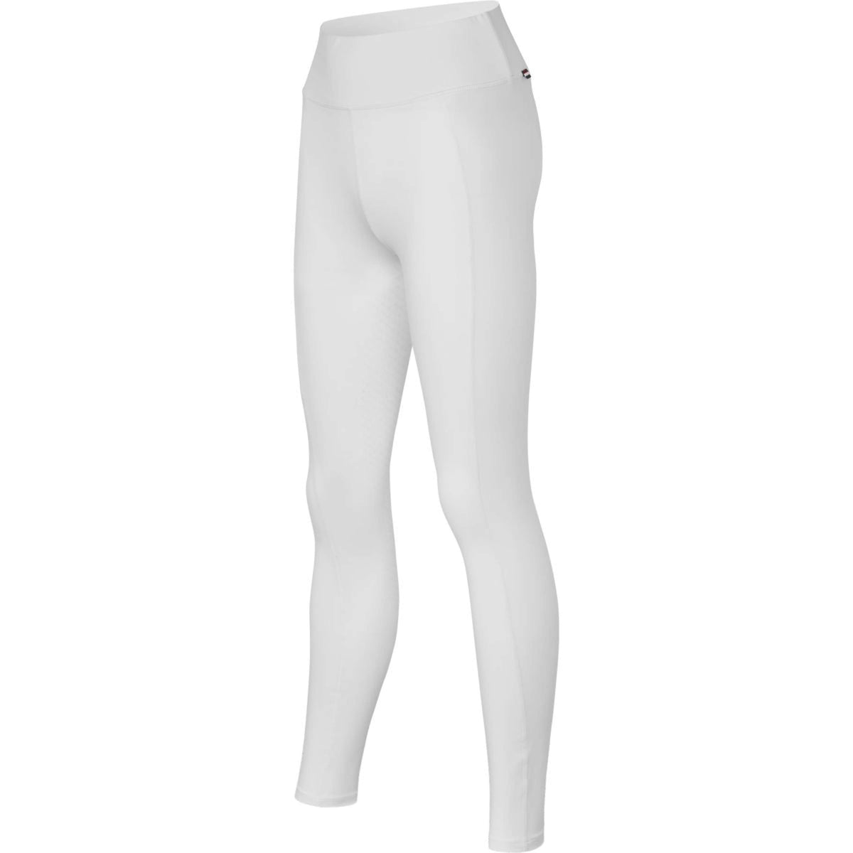 Kingsland Legging de Equitación Classic Full Grip Blanco