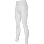 Kingsland Legging de Equitación Classic Full Grip Blanco