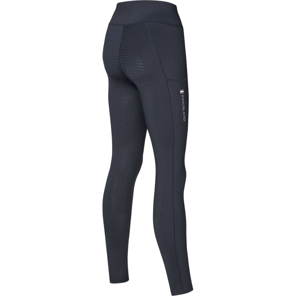Kingsland Legging de Equitación Classic Full Grip Navy