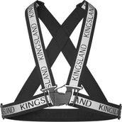 Kingsland Chaleco Reflectante Classic Reflexión Negro