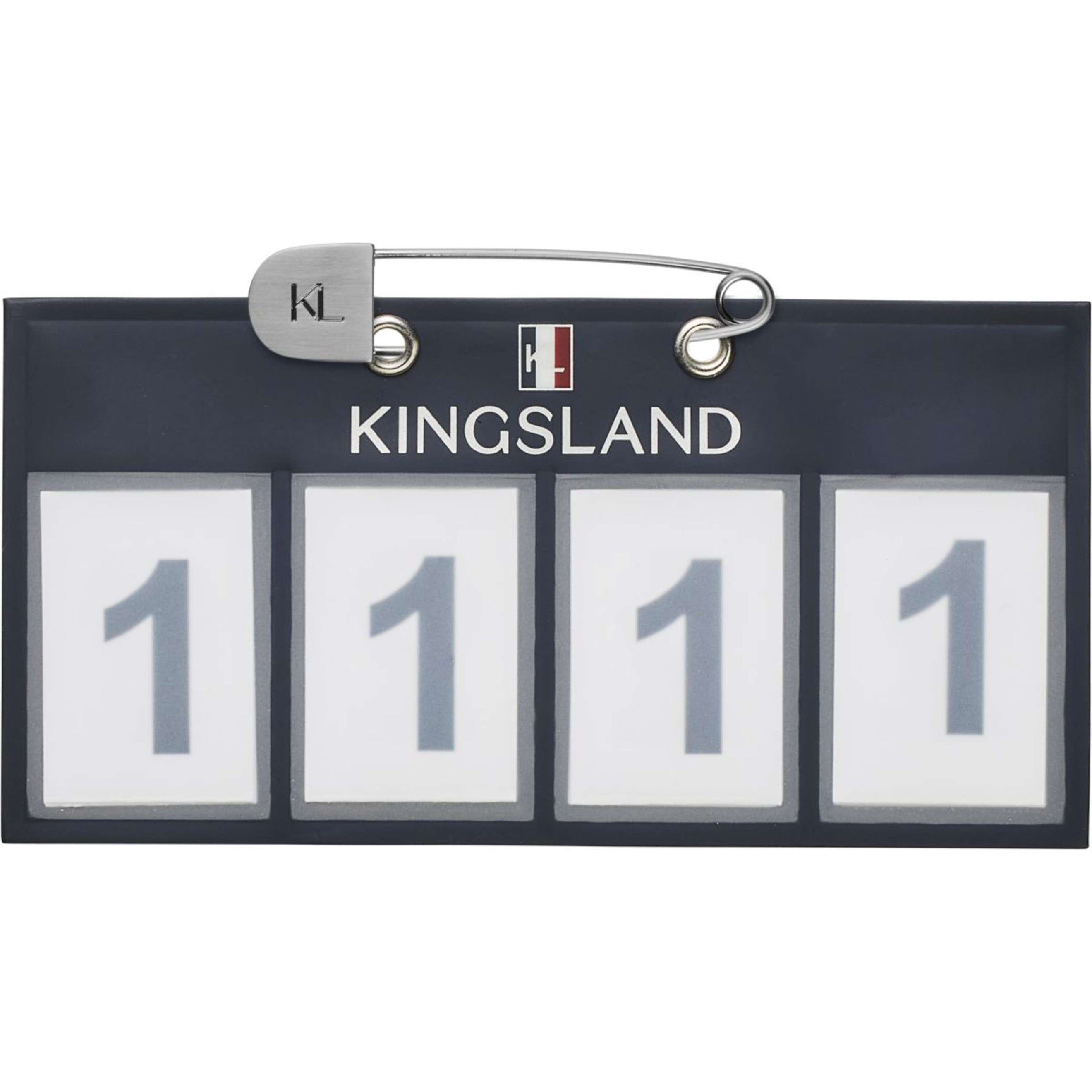 Kingsland Startnummer Classic 4 Números Navy Kingsland Startnummer Classic 4 Números Navy