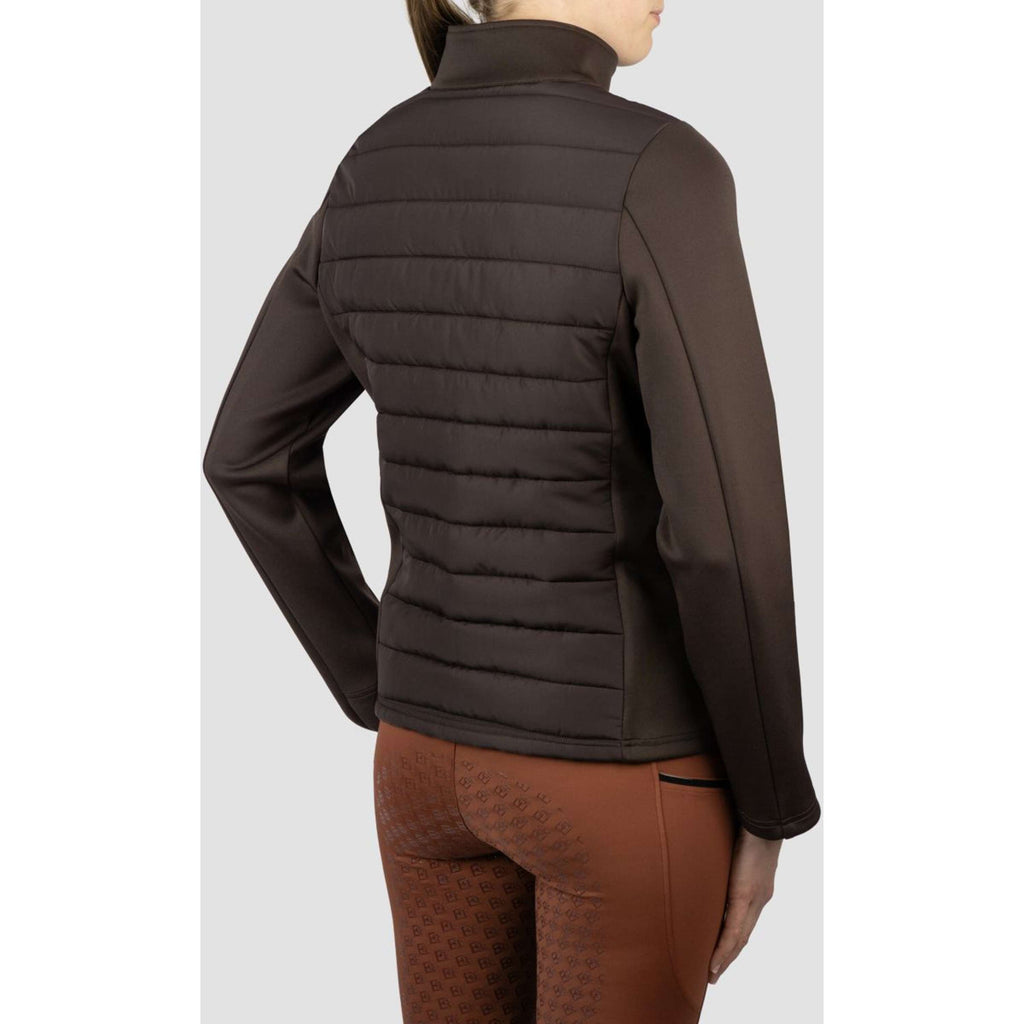 EQPRO Sudadera con capucha y cremallera Geneviève Chocolate