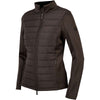 EQPRO Sudadera con capucha y cremallera Geneviève Chocolate