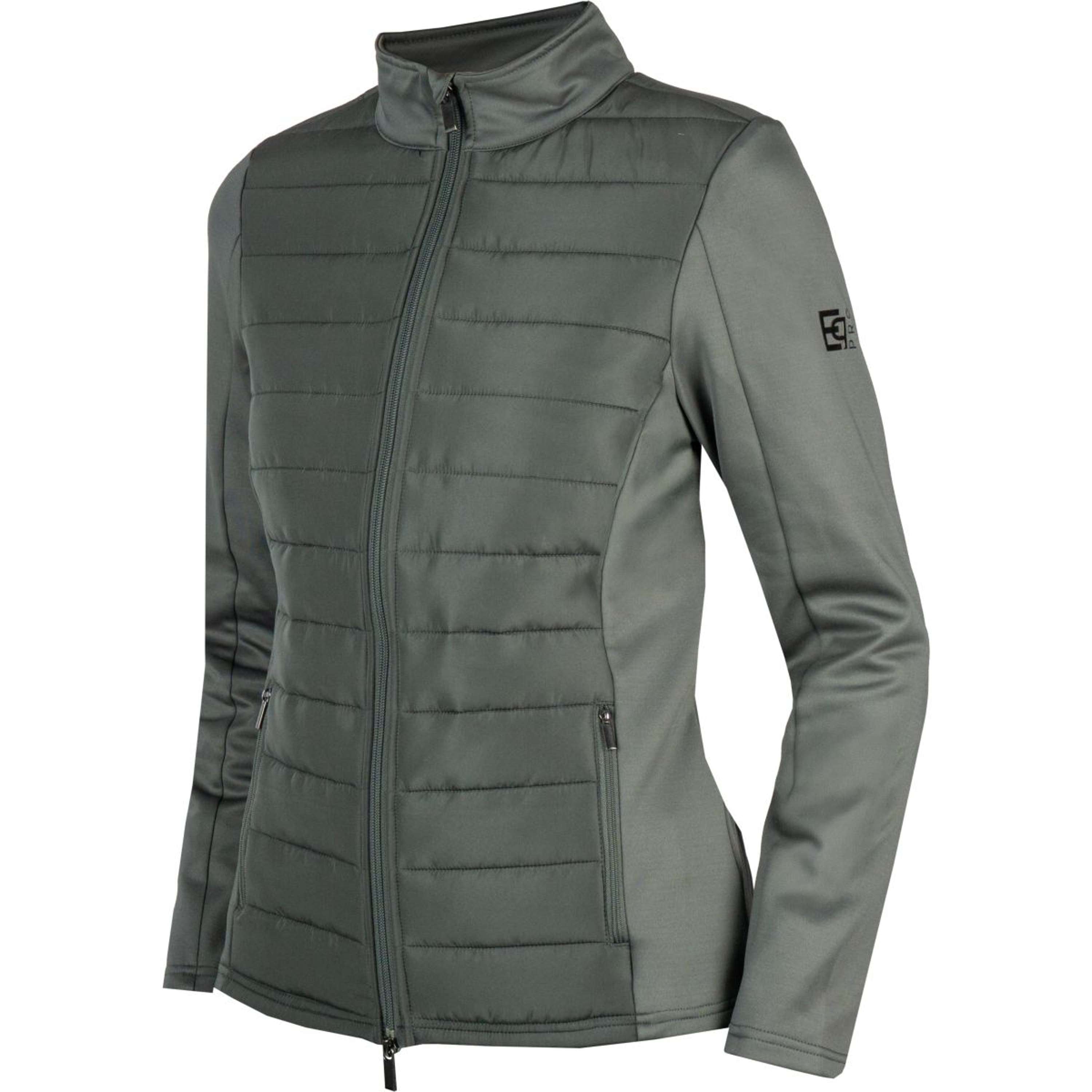 EQPRO Sudadera con capucha y cremallera Geneviève Shadow Steel