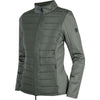 EQPRO Sudadera con capucha y cremallera Geneviève Shadow Steel
